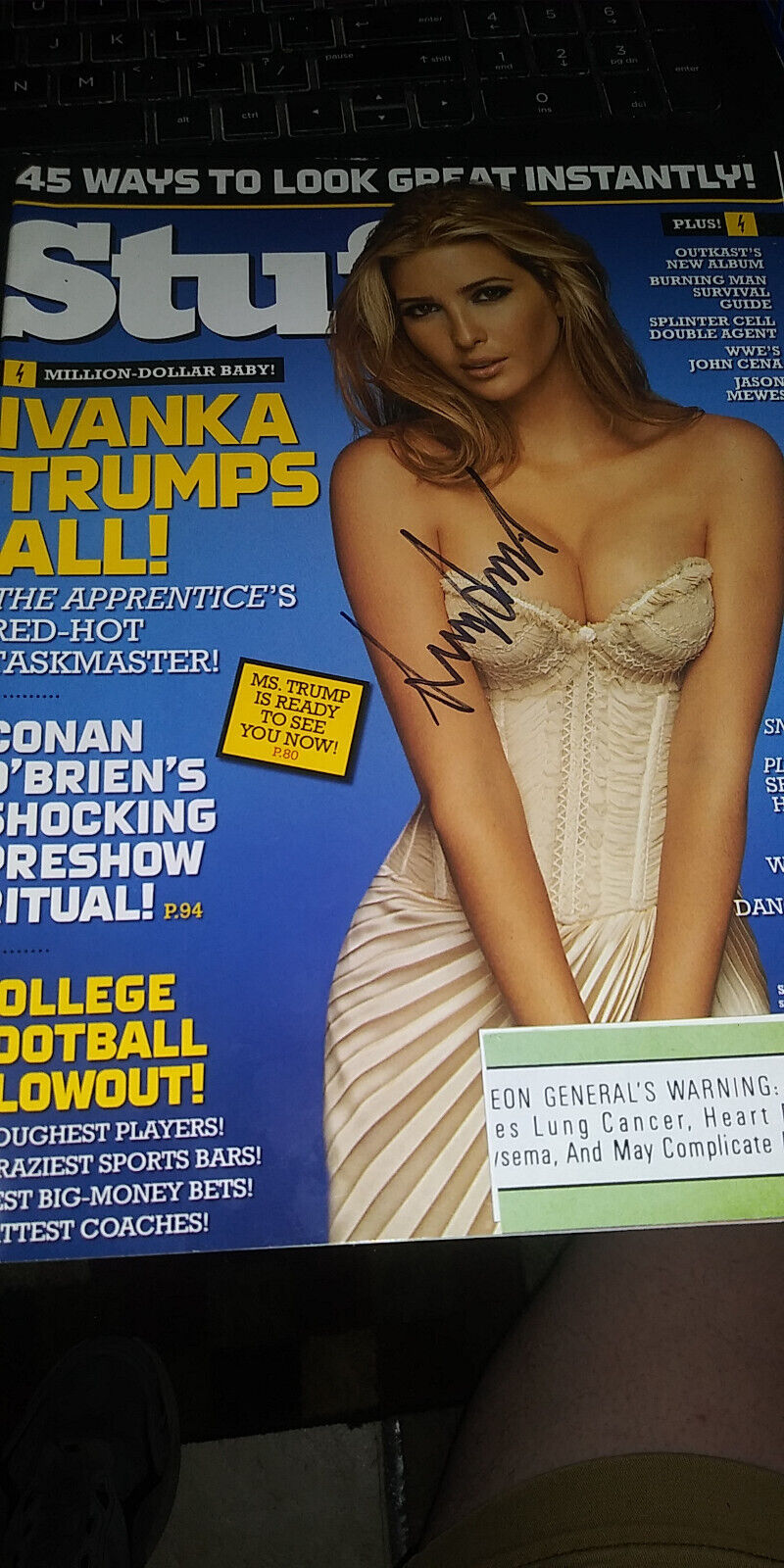 Donald Trump Signed Stuff Ivanka!