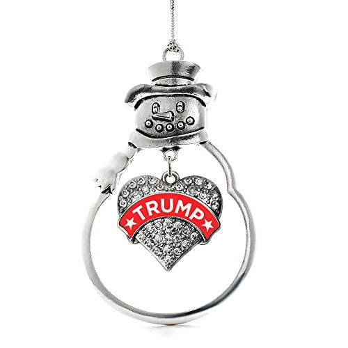 Inspired Silver – Trump Supporter Charm Ornament...