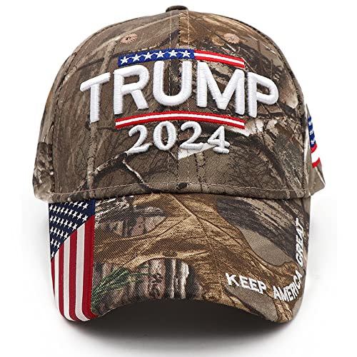 Trump Hat Donald Trump 2024 Hat MAGA Hat Make Keep America Great USA Embroidered Adjustable Baseball Cap Camo